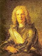 Jjean-Marc nattier Portrait de Christian Louis de Montmorency-Luxembourg, marechal de France oil on canvas